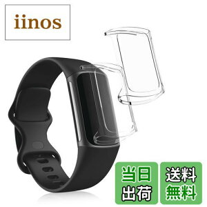 yzkwmobile 2x P[X Fitbit Charge 6 / Charge 5Ή Jo[ - tJo[ VR ϏՌ S̕ی 