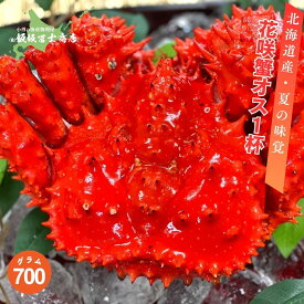 【レビューで10%OFFクーポン進呈中！】北海道小樽市 飯坂冨士商店 特大プレミアム花咲蟹(オス)1尾 かに 花咲蟹 カニ 鉄砲汁 ギフト 贈答