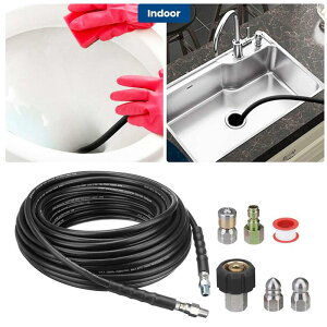 �������������@ - 1/4 �C���` NPT.�r���ǐ��z�[�X.�{�^�� �m�[�Y.�����`�t����]���������˃m�Y��.5800 PSI