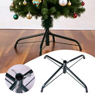 クリスマスツリースタンド クリスマスツリーホルダー 交換用アクセサリー ダークグリーン 折りたたみ式 …