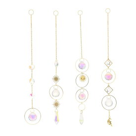 ルハンギングビーズチェーンペンダントC