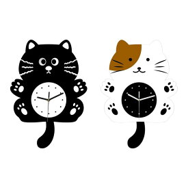 猫型壁掛け時計..ミニマリスト.簡単設置.屋内装飾.クリエイティブな子供部屋用時計.リビングルーム.オフィス.キッチン用