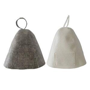 Felt Sauna Hat �ɓK�p Unisex, Easy Carry, Felt Steam Room Hat Anti Heat Shower Hat �ɓK�p Shower, Russian Bath, Sauna Accessories