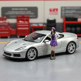 1/64 ガールズフィギュアモデル ジオラマ サンドテーブルレイアウト