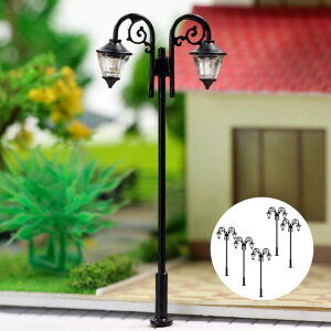 5x 1:87 �K�[�f���Ő��}�C�N�������h�X�P�[�v 3V �����v�|�X�g���C�g LED