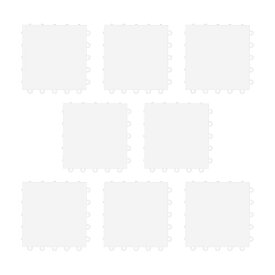 8枚セット アイスホッケーフロアマット 人工リンク 家庭用 屋内 屋外 正方形