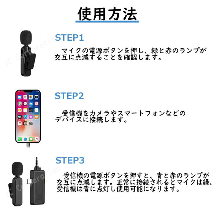 楽天市場】ワイヤレスピンマイク レシーバーセット wm690 ワイヤレス 