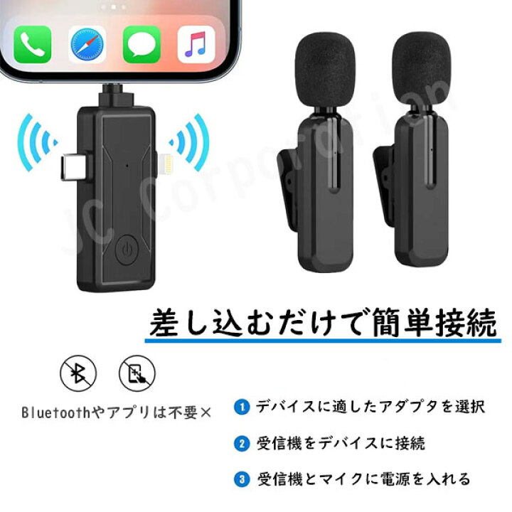 楽天市場】ワイヤレスピンマイク レシーバーセット wm690 ワイヤレス 