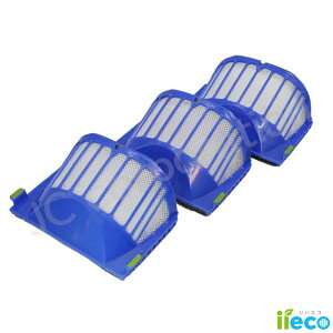 iieco �����o 500 600 �G�A���o�L�� �V���[�Y�Ή� 20911 �݊� �t�B���^�[ 3���Z�b�g �����o�|���@�p�������i �����t�B���^�[ �X�y�A ���Օi(�݊��i) �|���@ iRobot roomba �A�C���{�b�g �����o �t�B