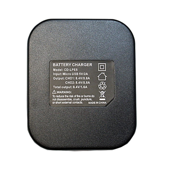 楽天市場】USB充電器セット キャノン(Canon) LP-E5 互換バッテリー +