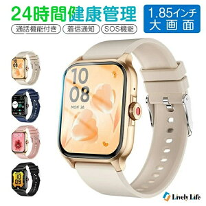 �X�}�[�g�E�H�b�` ���N�Ǘ� SOS�@�\ Bluetooth5.2�ʘb�@�\ ���M�ʒm �S���� �������j�^�[ IP68�h�� ���f�B�[�X �r���v �������� �����v iPhone Android