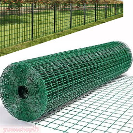 SALE【一年保証】【2026新登場】簡単金網フェンス 高い1m/1.2m1.5m/1.8m ワイヤー直径2.4mm メッシュ穴6cm 防獣フェンス 万能金網 安全柵 アニマルフェンス 防獣金網 防獣ネット 害獣対策 動物除けネット フェンス 農業 野菜動物バリア用 プレゼント ギフト 贈り物 送料無料