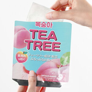 eB[c[{{V[g}XN/23ml TEATREE BONGBONG SHEET MASK eB[c[z qɁI