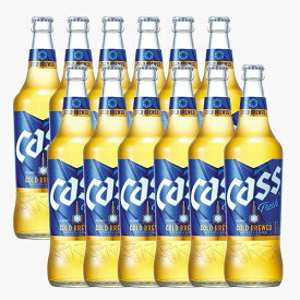 [OB] CASS カス瓶ビール /1箱(500ml×12本)カスビール 韓国お酒