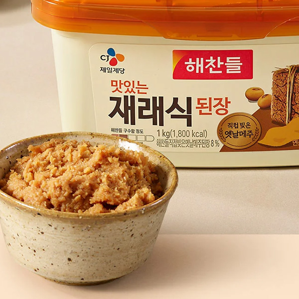 [CJ] ヘチャンドル 在来式テンジャン 味噌  3kg デンジャン 韓国調味料