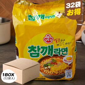 [オットギ] ごまラーメン / BOX(115g×32個入り) 韓国ラーメン インスタントラーメン 箱売り