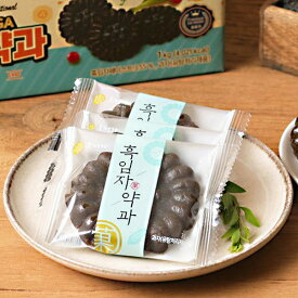 [HOJEONGA] ヤッカー35g×1個 / 薬菓 黒ごま味 韓国お菓子 韓国伝統お菓子 ヤッカ 韓国デザート