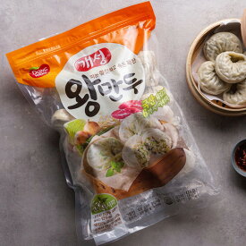 【本日エントリーで100%Pバック】[東遠] 開城 王餃子 / 350g・5個入り ギョーザ ワンマンドゥ(冷凍) 韓国料理
