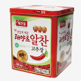 [CJ] ヘチャンドル　アルチャンコチュジャン / 14kg 業務用 ゴチュジャン 韓国調味　辛味噌