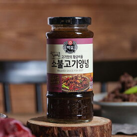 [CJ] 白雪 牛ブルゴギタレ /500g BBQ 牛肉 プルコギソース たれ 炒め物 焼肉 韓国調味料 韓国料理 韓国食材 韓国食品