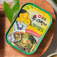[センピョ] ギョウジャニンニクの醤油漬け 缶詰 / 70g えごまの葉 韓国おかず ミョンイナムル 行者ニンニ…