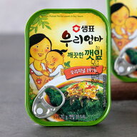 [センピョ] エゴマの葉の醤油漬け　缶詰/70g　えごまの葉 韓国おかず