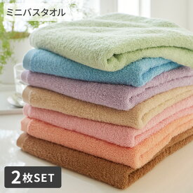 【まとめ買い最大10%OFF】バスタオル Dailycolor 中厚手ミニバスタオル同色2枚セット 中厚手 吸水 タオル まとめ買い 買い替え スリムバスタオル タオル セット シンプル オールシーズン 春 夏 秋 冬 一人暮らし 新生活 大掃除 新調 ニッセン nissen