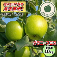 【りんご】 グラニースミス 10kg 〔ネオニコチノイド不使用 有機リン不使用 除草剤不使用〕 予約販売 202…