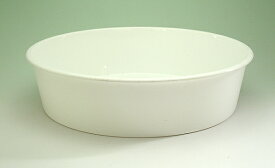 深皿7号　白植木鉢 受け皿 受皿 底面給水