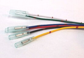 各社〓メスのギボシ端子付配線コード(AVS0.5sq/1m)黒、赤、白、黄、緑、青 〓色は▽より選択お願いします。