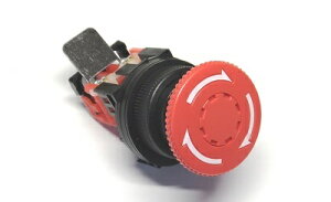 富士電機 〓 メーカー取り寄せ品 納期がかかかります。【標準形AR30形非常停止用押しボタンスイッチ:赤】接点構成:1b スイッチの復帰方法:プル及びターンリセット 〓 AR30V0R-01RZ399