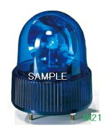 パトライト 〓 小型回転灯　Φ118：青 〓 使用電圧：DC24V 〓 SKH-102A-B