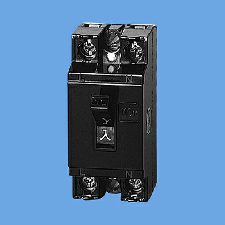 楽天市場】Panasonic(パナソニック)〓配線用遮断器 〓100V 2極 1素子 