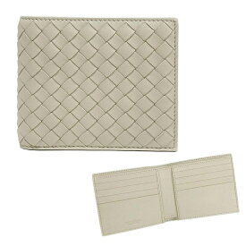 新品 ボッテガ ヴェネタ 財布 196207-9500 BOTTEGA VENETA ボッテガ メンズ 二つ折り 札入れ レザー 本革 イントレッチャート ナッパ サンド ブランド アウトレット
