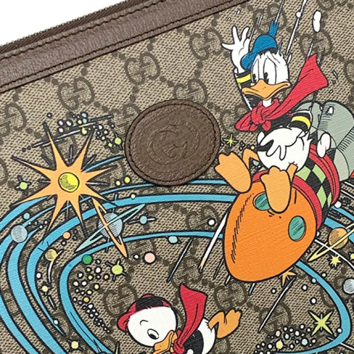 楽天市場】クラッチバッグ グッチ GUCCI ディズニー Disney ドナルド 