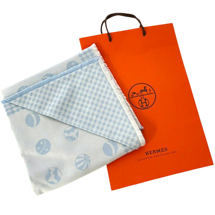 楽天市場】新品 エルメス ブランケット H103065M02 HERMES おくるみ 