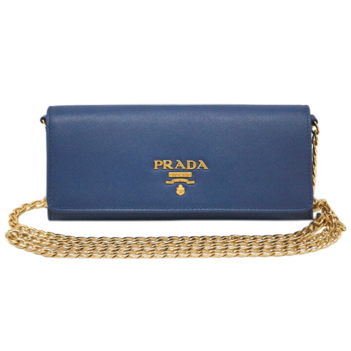 楽天市場】新品 プラダ 財布 チェーンウォレット PRADA 1BP290 財布 