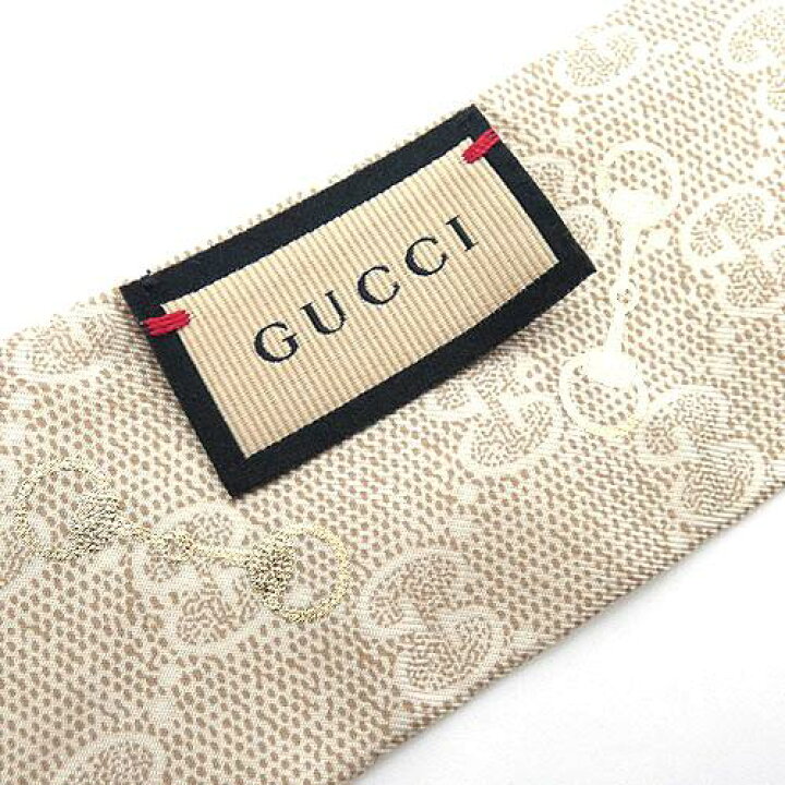 楽天市場】中古 グッチ スカーフ GUCCI シルク ネックボウ リボン 