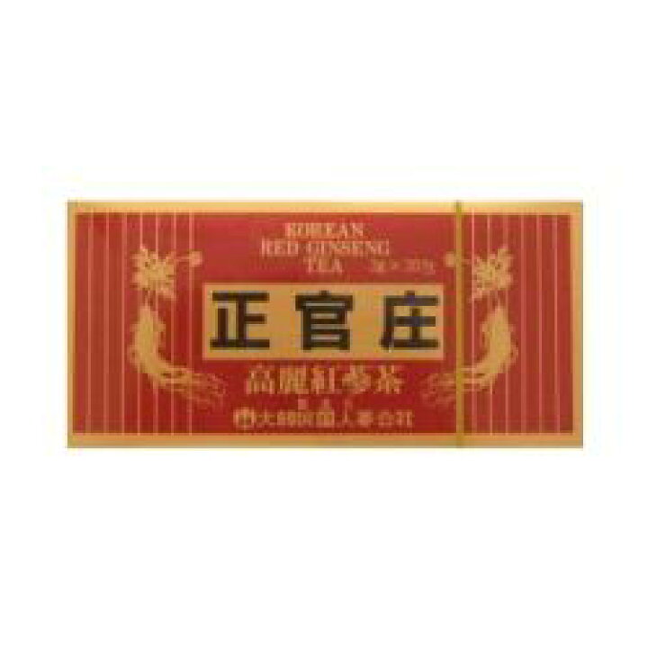 楽天市場】正官庄 高麗紅蔘茶 3g×30包【送料無料※沖縄・離島除く 