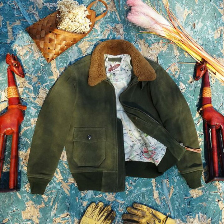 楽天市場】G9レザージャケット 上品 本革 牛革スエードジャケット  