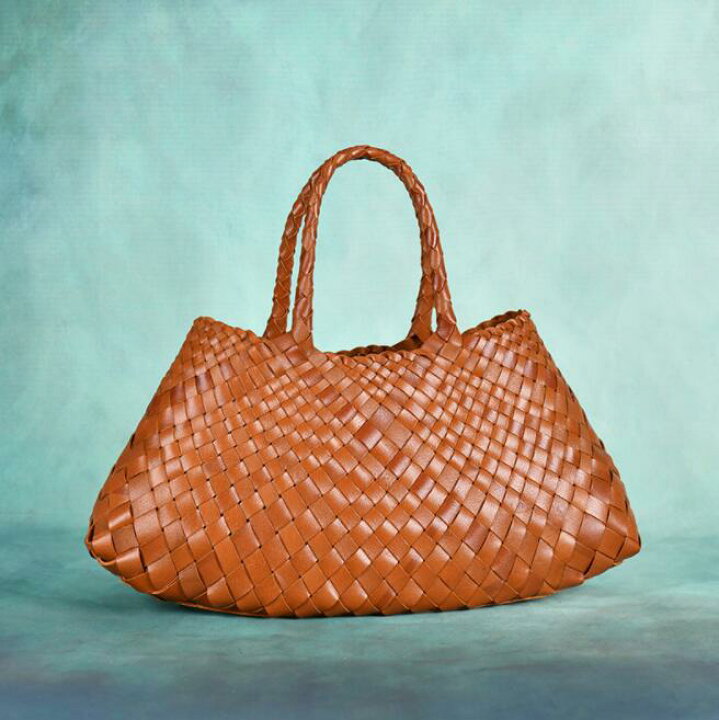 楽天市場】牛革 かごバッグ 籠手編み 内布付き レディースバッグ  