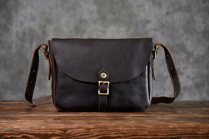 楽天市場】クレイジーホース 牛革 レザー レトロ メンズ 本革 斜  