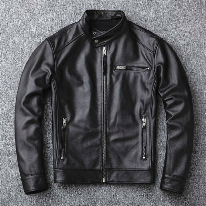 楽天市場】高品質 本革 レザージャケット ライダースジャケット 