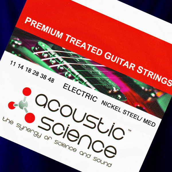 Acoustic Science Electric 注文後の変更キャンセル返品 Guitar Nickel Medium EG1148 入手困難