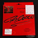 R.Cocco Finest Handmade Bass Strings 5弦用 (Custom 5/ゴールド弦/44-128)