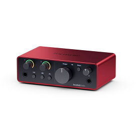 あす楽 Focusrite Scarlett Solo gen4【初心者応援！デジタル鉄板セレクト】