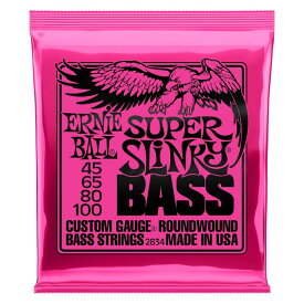 あす楽 ERNIE BALL Round Wound Bass Strings/ 2834 SUPER SLiNKY
