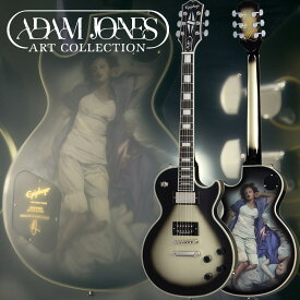 Epiphone Adam Jones Les Paul Custom Art Collection: Korin Faught’sSensation， Antique Silverburst