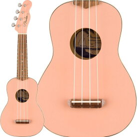 Fender Acoustics VENICE SOPRANO UKULELE Shell Pink 【数量限定特価】