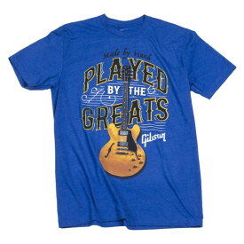 Gibson Played By The Greats T (Royal Blue) / Size: Medium [GA-PBRMMD]
